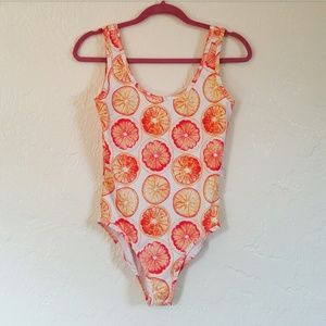 Forever 21 Oranges Bodysuit